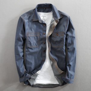 Men's Casual Shirt — Long-Staple Cotton Denim — product view 1