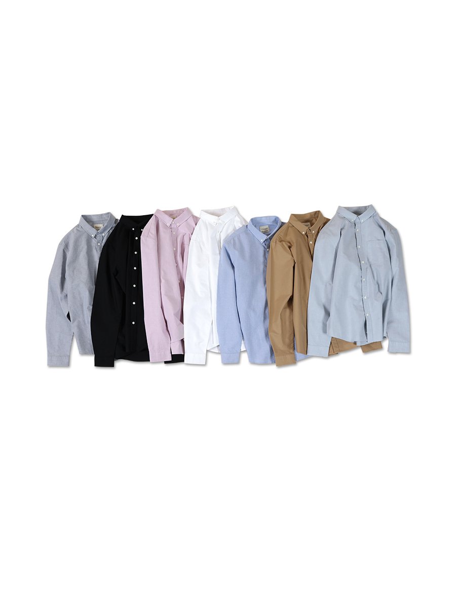 Men's Casual Shirt — Classic Cotton Oxford — product view 1