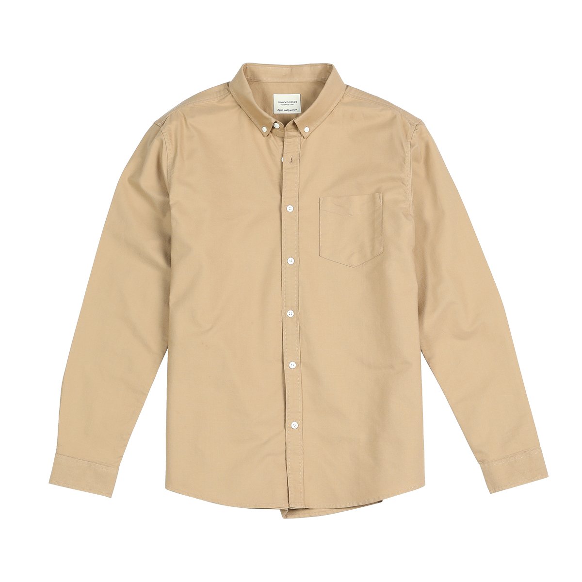 Men's Casual Shirt — Classic Cotton Oxford — product view 7