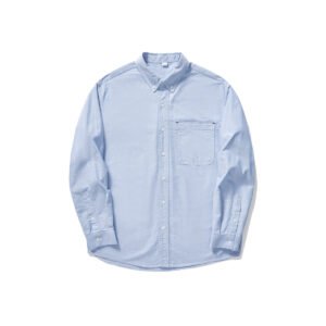 Men's Casual Shirt — Cotton Oxford Long Sleeve — product view 4