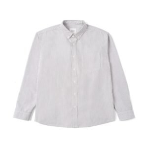 Men's Casual Shirt — Muted Stripe Long Sleeve — product view 2